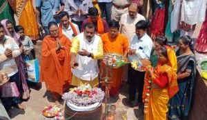  सोमनाथ स्वाभिमान पर्व के अवसर पर गोबरहीन शिव मंदिर में हुआ भव्य आयोजन