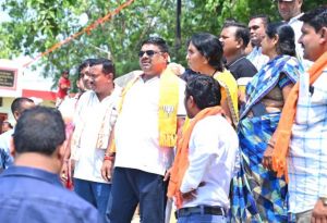  दुर्ग के सिकोला बस्ती में लगेगी शिवजी की भव्य प्रतिमा, मंत्री गजेन्द्र यादव ने किया भूमिपूजन