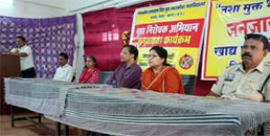  सही दवा-शुद्ध आहार-यही छत्तीसगढ़ का आधार अभियान अंतर्गत दवाओं के गलत उपयोग को रोकने चलाया जनजागरुकता कार्यक्रम
