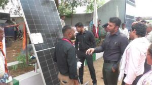  कुंजेमुरा शिविर में पीएम सूर्य घर योजना बनी आकर्षण का केंद्र