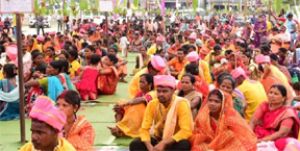  मुख्यमंत्री कन्या विवाह योजना के तहत 50 जोड़े परिणय सूत्र में बंधे