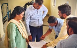  कलेक्टर ने किया वाटर ट्रिटमेंट प्लांट धनोरा का आकस्मिक निरीक्षण