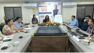  सुशासन को मजबूत बनाने मुख्यमंत्री हेल्पलाइन 1076 के संचालन हेतु जिला स्तरीय प्रशिक्षण सम्पन्न