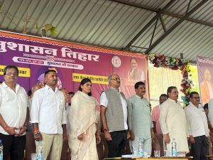 गोबरा नवापारा में सुशासन तिहार 2026 के तहत जन समस्या निवारण शिविर 