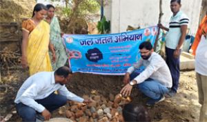  बिहान समूह की दीदीयां जल संचयन जनभागीदारी 2.0 में निभा रही सक्रिय भागीदारी