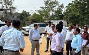  लोक निर्माण विभाग के सचिव ने मेडिकल कॉलेज के कार्यों का किया निरीक्षण, तेजी से काम पूरा करने कहा