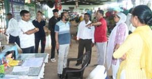  जोन आयुक्त द्वारा विकास कार्यों का लिया गया जायजा