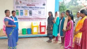 बारसूर साप्ताहिक बाजार में चला स्वच्छता जागरूकता अभियान बारसूर साप्ताहिक बाजार में चला स्वच्छता जागरूकता अभियान