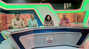  पत्रकारिता विश्वविद्यालय में राष्ट्रीय मानवाधिकार आयोग के विशेष पर्यवेक्षक प्रो. कन्हैया त्रिपाठी का दौरा