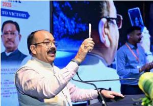   कॉमनवेल्थ गेम्स में सिल्वर मेडल जीतने वाली ज्ञानेश्वरी यादव की सफलता को स्पोर्ट्स कॉन्क्लेव में किया गया रेखांकित 