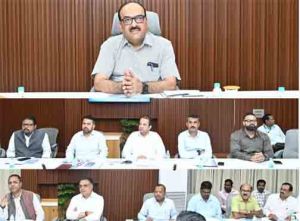  विशेष केन्द्रीय सहायता योजना के अंतर्गत राज्य स्तरीय अंतर्विभागीय समिति की बैठक सम्पन्न