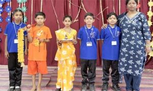  संत ज्ञानेश्वर स्कूल के बच्चों ने मनाया सावन उत्सव