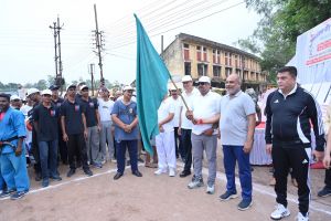 स्वतंत्रता दौड़ का हुआ आयोजन, उत्साह से सभी ने लगाई दौड़