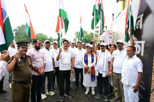 स्वतंत्रता सेनानियों की याद में दौड़ा बिलासपुर स्वतंत्रता सेनानियों की याद में दौड़ा बिलासपुर