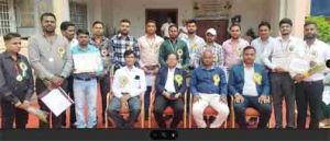  स्वतंत्रता दिवस पर क्षेत्रीय प्रशासनिक भवन में मुख्य अभियंता एच. के. मेश्राम ने किया ध्वजारोहण