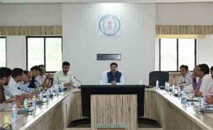  नगरीय प्रशासन विभाग के नए प्रमुख सचिव सोनमणि बोरा ने ली मैराथन बैठक
