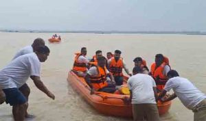  कोडार डेम में बाढ़ आपदा पर मॉक ड्रिल का हुआ आयोजन