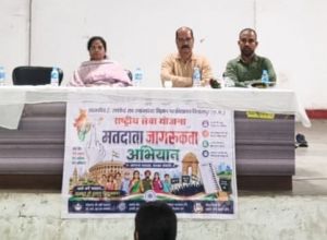 स्वीप कार्यक्रम में बिलासपुर के अधिकारियों ने साझा किए मतदाता जागरूकता के अनुभव