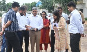 नवनिर्मित सिटी बस डिपो का सेंट्रल टीम ने किया निरीक्षण, व्यवस्थाओं का लिया जायजा नवनिर्मित सिटी बस डिपो का सेंट्रल टीम ने किया निरीक्षण, व्यवस्थाओं का लिया जायजा