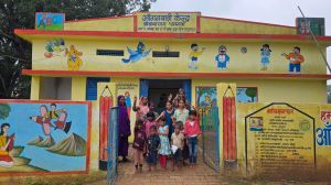 नए आंगनबाड़ी भवन से बच्चों को मिला बेहतर सीखने का माहौल