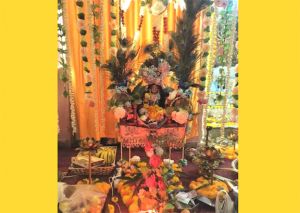 वर्ष का सर्वश्रेष्ठ संपूर्ण झांकी पुरस्कार भारती यदु को, प्रशांत शर्मा के घर की झांकी को प्रदेश में द्वितीय स्थान
