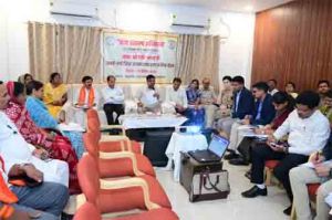 प्रभारी मंत्री गजेन्द्र यादव ने सेवा संकल्प अभियान की तैयारी के संबंध में ली बैठक प्रभारी मंत्री गजेन्द्र यादव ने सेवा संकल्प अभियान की तैयारी के संबंध में ली बैठक