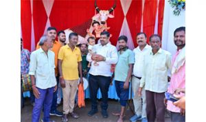  गणेश उत्सव आस्था के साथ सामाजिक एकता और सेवा का पर्व - मंत्री गजेन्द्र यादव