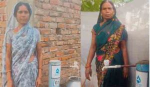नगरी के पंडरवाही में घर-घर नल से बह रही खुशहाली