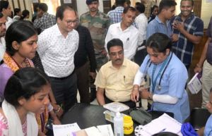  सेवा संकल्प अभियान में स्वास्थ्य के प्रति जागरूकता का संदेश