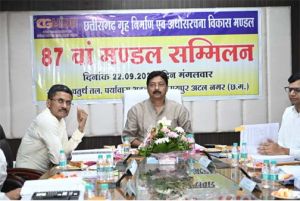 छत्तीसगढ़ गृह निर्माण मंडल की 87वीं बैठक में लिए गए कई महत्वपूर्ण निर्णय छत्तीसगढ़ गृह निर्माण मंडल की 87वीं बैठक में लिए गए कई महत्वपूर्ण निर्णय