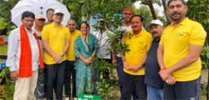  3500 से अधिक पौधों का सुरक्षित स्थानो पर रोपण