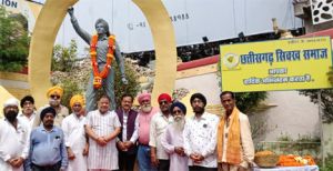 शहीद भगत सिंह को 119 वीं जयंती पर गणमान्यजनों ने किया सादर नमन