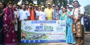  नगर पालिक निगम बीरगांव में चलाया गया वृहद सफाई अभियान