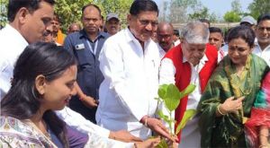  मंत्री दयालदास बघेल ने किया पौधरोपण, दिया पर्यावरण संरक्षण का संदेश - &rsquo;पर्यावरण के बिना जीवन संभव नहीं&rsquo;
