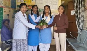  सर्वाइकल कैंसर से बचाव के लिए बालिकाओं को लगाया जा रहा एचपीवी वैक्सीन