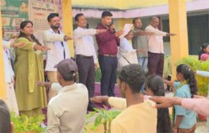   जीपीएम में नशामुक्त समाज के निर्माण का युवाओं ने लिया संकल्प, जागरूकता का दिया संदेश