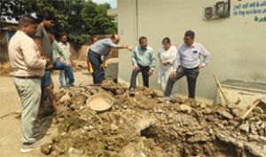  रेल्वे क्रॉसिंग पुशअप पाईप लाईन का तकनीकी सर्वे