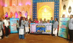भक्ति के पंडालों में न्याय और जागरूकता का संदेश: नवरात्र में डीएलएसए दुर्ग की अनूठी पहल