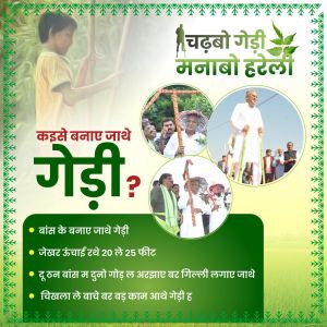  त्यौहारों का द्वार - हरेली त्यौहार 