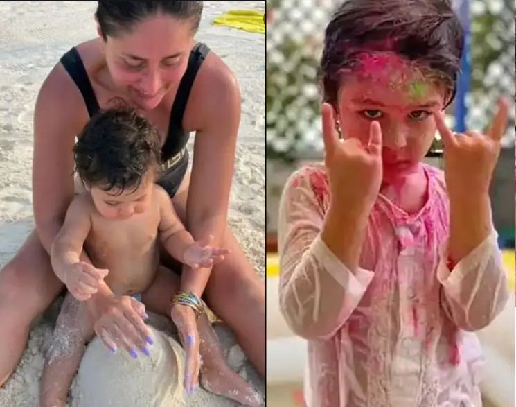 करीना ने बेटे जेह संग ऐसे मनाई पहली होली करीना ने बेटे जेह संग ऐसे मनाई पहली होली