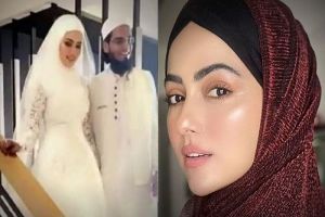 सना खान ने एक्टिंग छोडऩे के बाद मौलाना मुफ्ती अनस से किया निकाह सना खान ने एक्टिंग छोडऩे के बाद मौलाना मुफ्ती अनस से किया निकाह