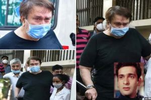 छोटे भाई राजीव कपूर का पार्थिव शरीर लेकर अस्पताल से रोते हुए निकले रणधीर कपूर छोटे भाई राजीव कपूर का पार्थिव शरीर लेकर अस्पताल से रोते हुए निकले रणधीर कपूर