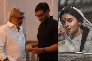 अजय ने 22 साल बाद भंसाली के साथ फिर शूटिंग शुरू की अजय ने 22 साल बाद भंसाली के साथ फिर शूटिंग शुरू की