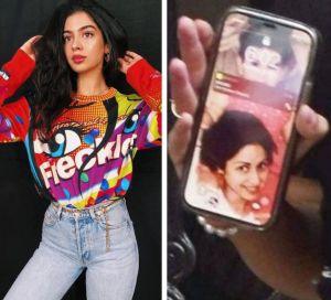 खुशी ने मोबाइल के वॉलपेपर पर मां श्रीदेवी की बरसों पुरानी फोटो लगाई खुशी ने मोबाइल के वॉलपेपर पर मां श्रीदेवी की बरसों पुरानी फोटो लगाई