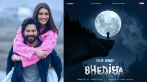 वरुण धवन ने ‘भेड़िया’ फिल्म की शूटिंग पूरी की वरुण धवन ने ‘भेड़िया’ फिल्म की शूटिंग पूरी की