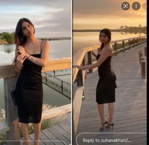 ओटीटी डेब्यू की खबरों के बीच सुहाना ने ब्लैक ड्रेस में दिखाया जलवा ओटीटी डेब्यू की खबरों के बीच सुहाना ने ब्लैक ड्रेस में दिखाया जलवा