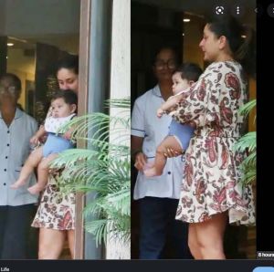  करीना ने फिर दिखाया बेटे जेह का नूरानी चेहरा, तस्वीरें मिनटों में वायरल