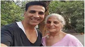  अक्षय कुमार की मां अस्पताल में भर्ती, ब्रिटेन से लौटे अभिनेता