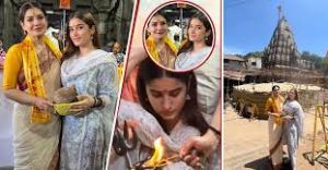 रवीना टंडन ने बेटी राशा संग किए भीमाशंकर ज्योतिर्लिंग के दर्शन