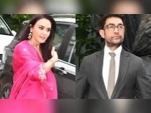 अभिनेत्री प्रीति जिंटा ने आमिर खान को नजरअंदाज करने संबंधी वीडियो पर जताई नाराजगी